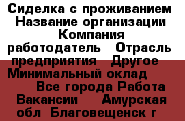 Сиделка с проживанием › Название организации ­ Компания-работодатель › Отрасль предприятия ­ Другое › Минимальный оклад ­ 25 000 - Все города Работа » Вакансии   . Амурская обл.,Благовещенск г.